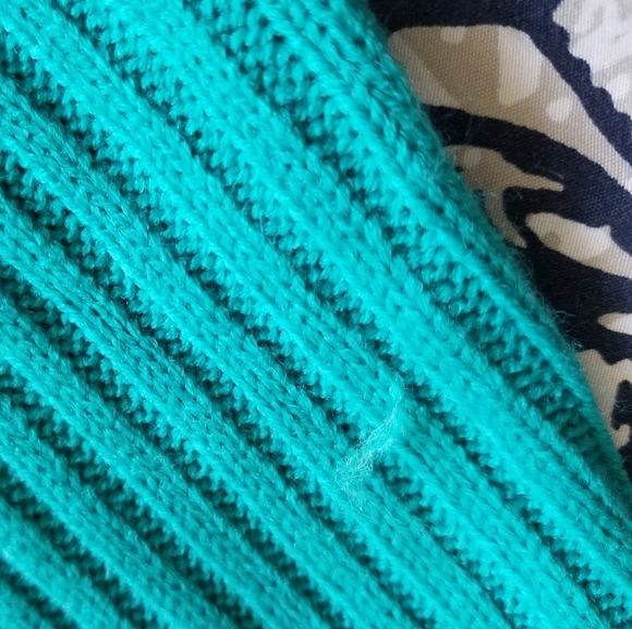 Nine West Green Leopard Sweater - Picture 10 of 12